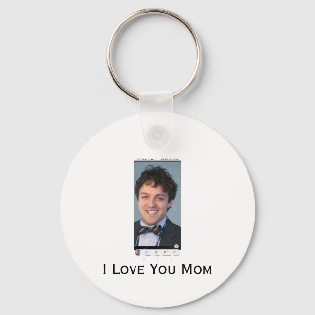 Key Chain I Love You Mom (Front)