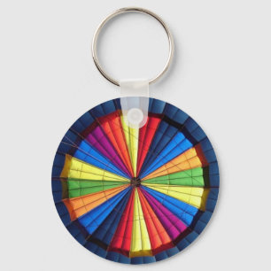 Key Chain Inside Hot Air Balloon