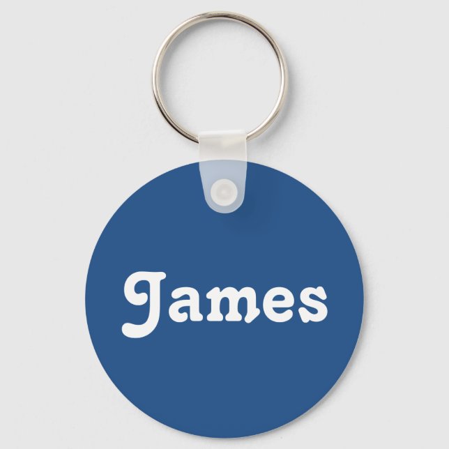 Key Chain James (Front)