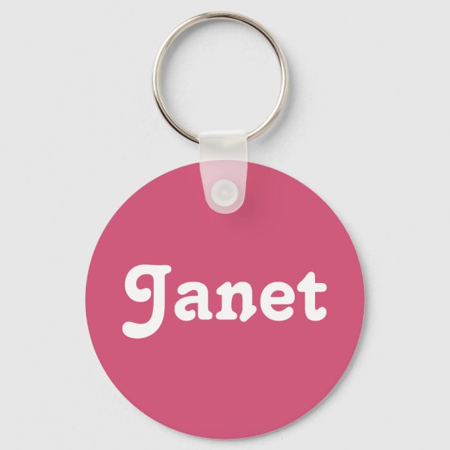 Key Chain Janet (Front)