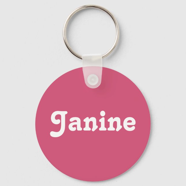 Key Chain Janine (Front)