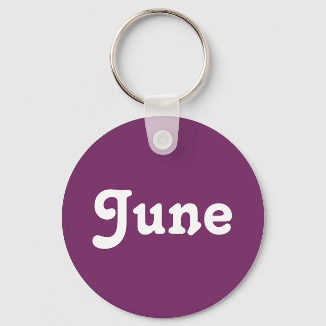 Key Chain June (Front)