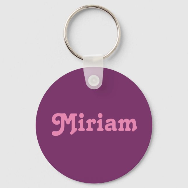 Key Chain Miriam (Front)