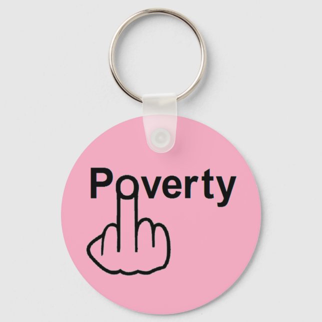Key Chain Poverty (Front)