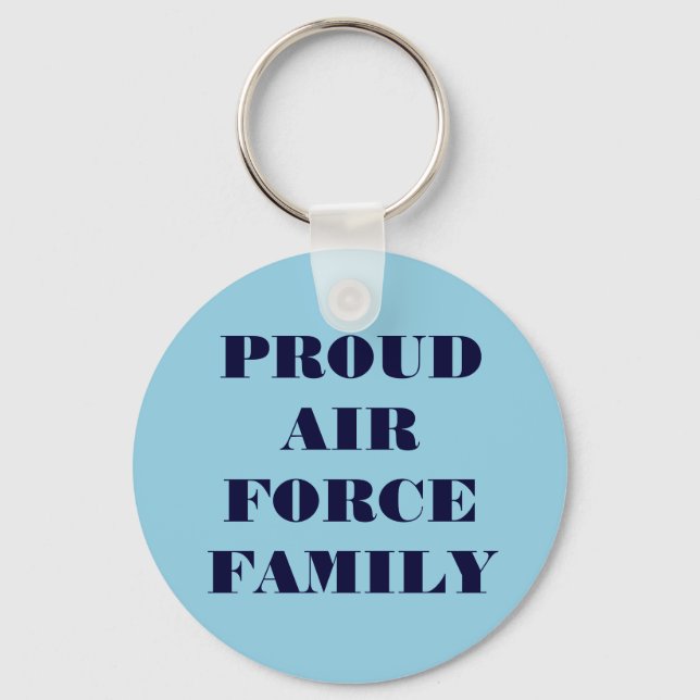Key Chain Proud Air Force Family (Front)