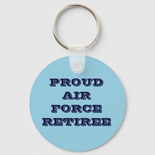 Key Chain Proud Air Force Retiree