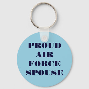 Key Chain Proud Air Force Spouse