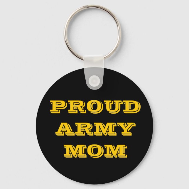 Key Chain Proud Army Mum (Front)