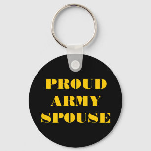 Key Chain Proud Army Spouse