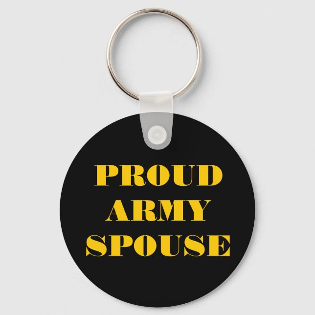 Key Chain Proud Army Spouse (Front)