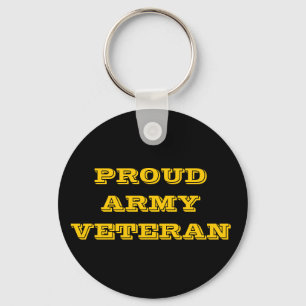 Key Chain Proud Army Veteran