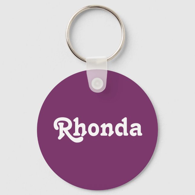 Key Chain Rhonda (Front)