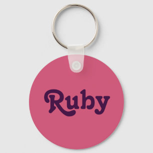 Key Chain Ruby
