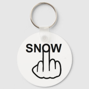 Key Chain Snow Flip