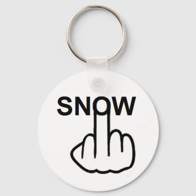 Key Chain Snow Flip (Front)