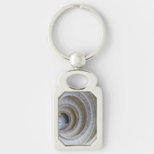 Key Chain--Spiral Staircase Ring