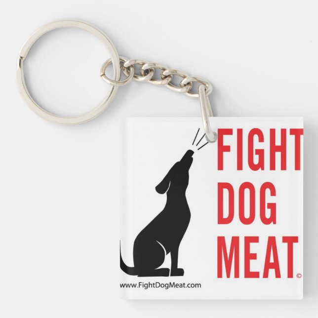 Key Chain, Square Key Ring (Front)