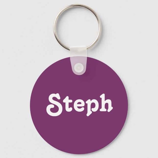Key Chain Steph (Front)