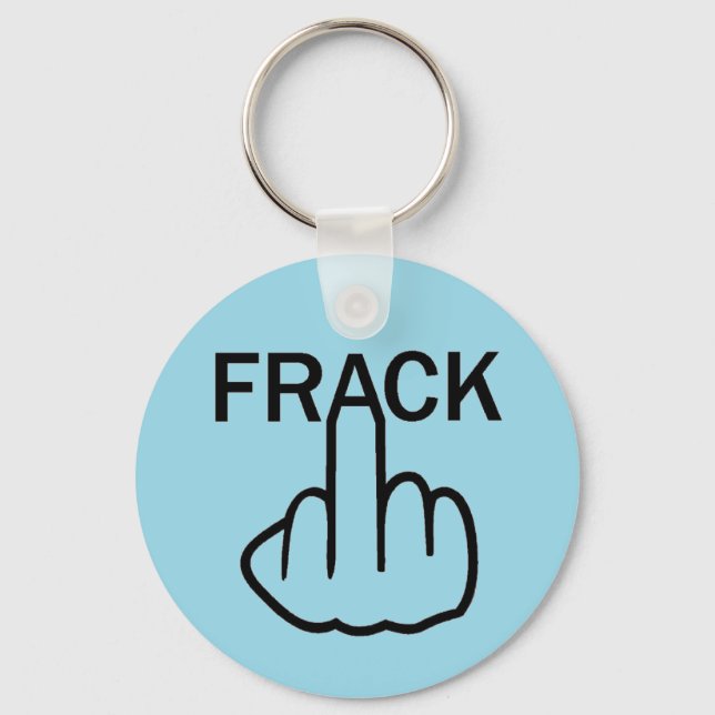 Key Chain Stop Fracking (Front)