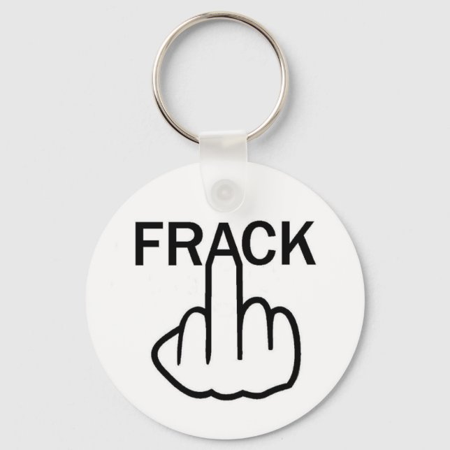 Key Chain Stop Fracking (Front)
