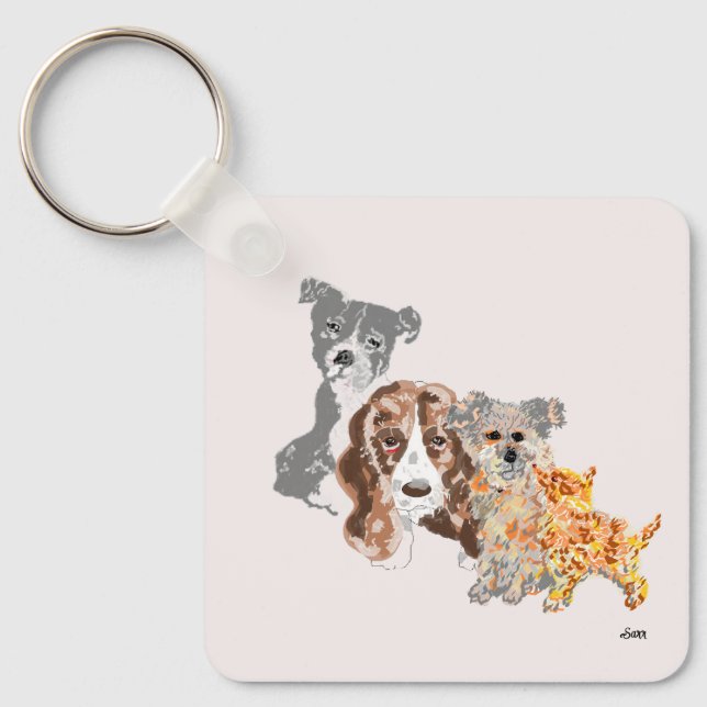 Key Chain : Travelling Buddies (Front)