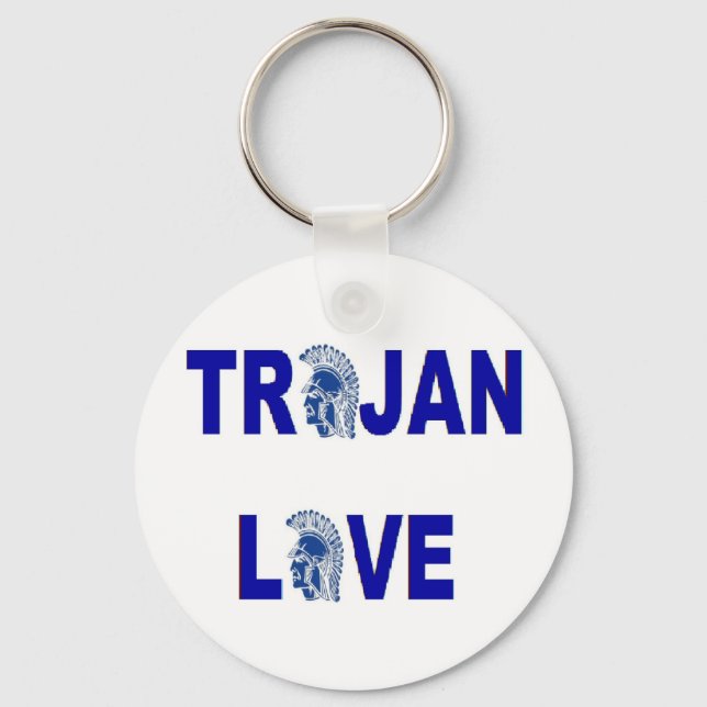 Key Chain Trojan Love (Front)