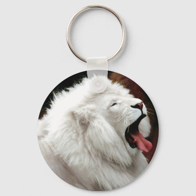 Key Chain: White Lion Key Chain (Front)