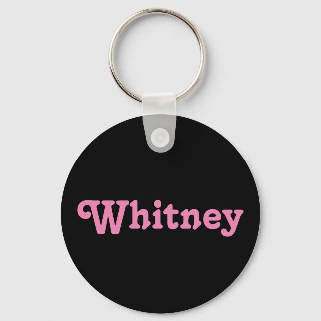 Key Chain Whitney (Front)