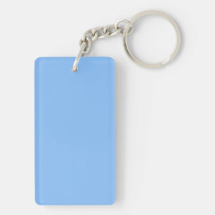 Key Chain with Baby Blue  Background