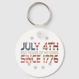 Key Fob: July 4th- 1776 - 250 Years ! Key Ring