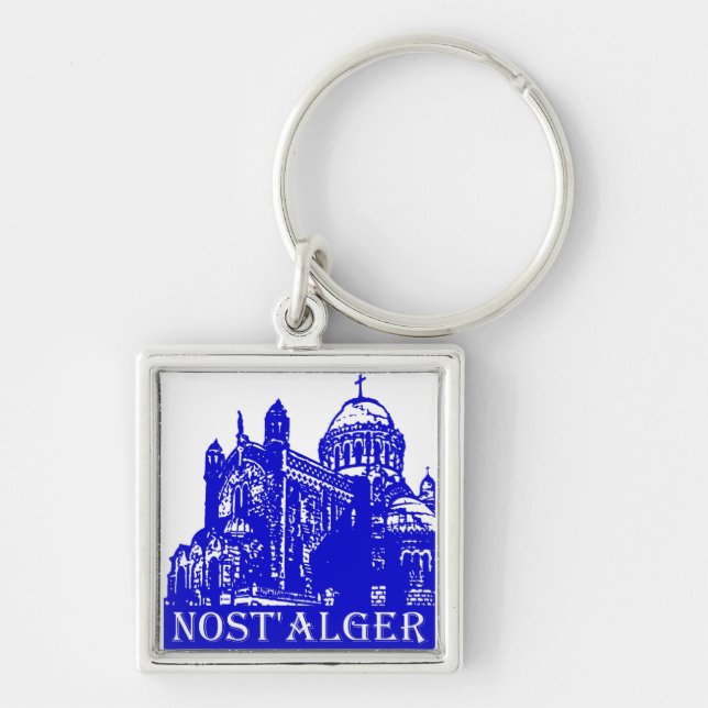 Key Gate Notre Dame d'Alger Key Ring (Front)