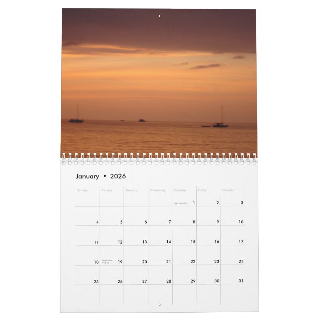 Key Largo calendar (Jan 2026)