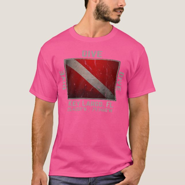 Key Largo Diving T-Shirt (Front)
