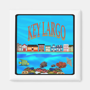 Key Largo now Magnet