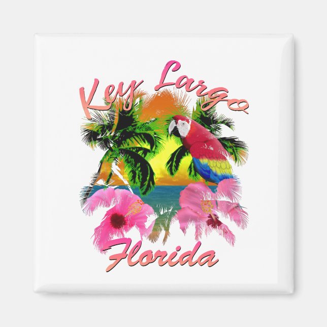 Key Largo Trop Rock Music Magnet (Front)