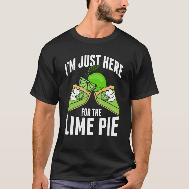 Key Lime Pie For Key Lime Pie Baker Lime Pie Recip T-Shirt (Front)