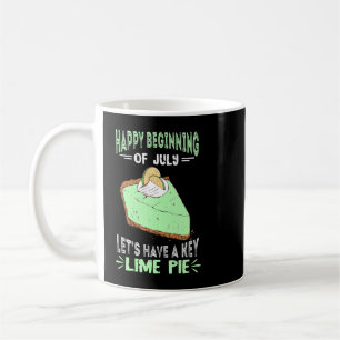 Key Lime Pie Happy Beginning Tart Lemon Pie Desser Coffee Mug