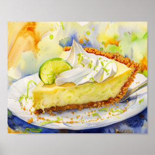 Key Lime Pie Poster