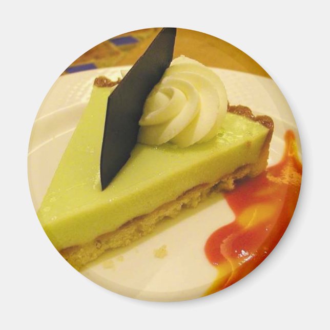 Key Lime Pies Dessert Food Magnet (Front)