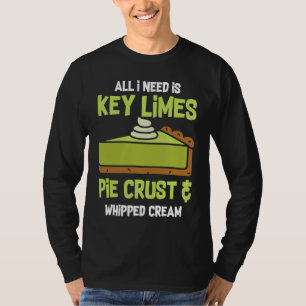 Key Limes Pie Crust and Whipped Cream T-Shirt