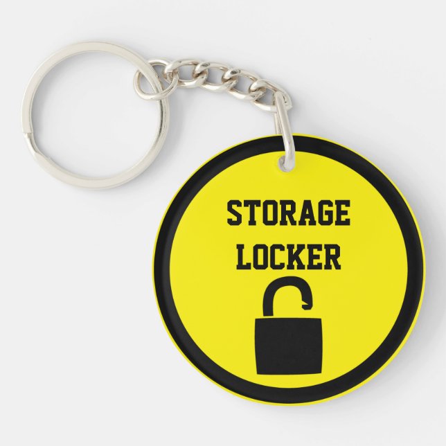 Key Lock Key Ring (Front)