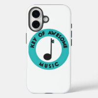 Key of Awesome Music iPhone Case