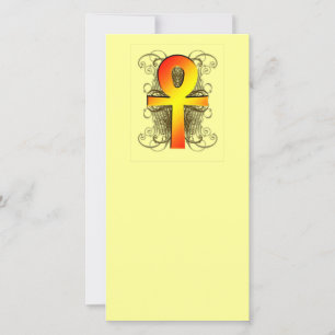 "Key of Life (Ankh)" in Gold Bookmarks