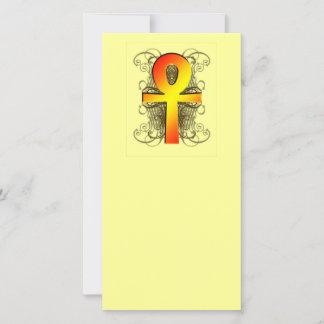 "Key of Life (Ankh)" in Gold Bookmarks