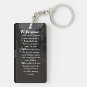 Key Ring With Family Name Meaning & Crest