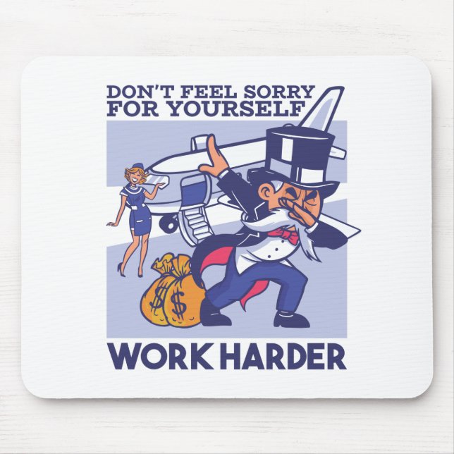 Key to Business Success Quote Mouse Mat (Front)