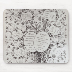 Key to Genealogical Tree Mouse Mat