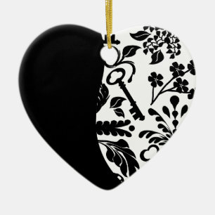 Key to My Heart/ Anniversary Ceramic Tree Decoration