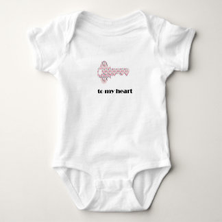 Key To My Heart Baby Bodysuit