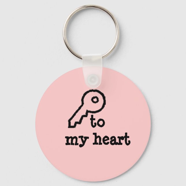 "key to my heart" keychain (Front)